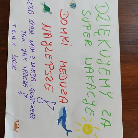 Letniskowe Meduza Сasa de vacaciones